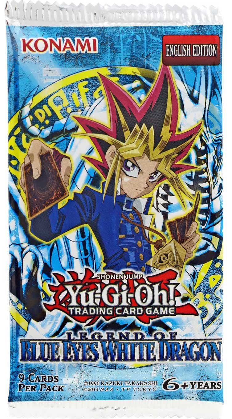 Yu-Gi-Oh Legend of Blue Eyes White Dragon Booster Pack (Unlimited Edition)  