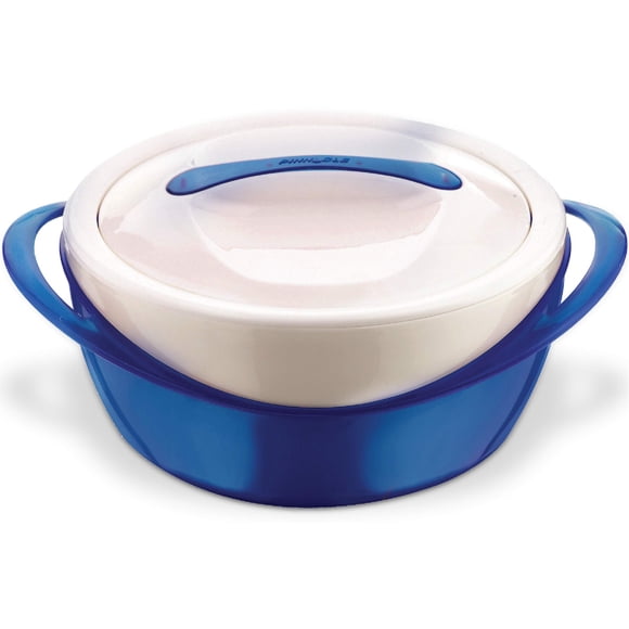 Fuente para horno Pinnacle grande aislada de 3,4 L con tapa de acero inoxidable