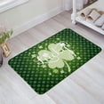 thumbnail image 4 of Clearance!Mode Green Shamrock Welcome St. Patrick's Day Doormat, Welcome St. Patrick's Day Door Mat Spring Home Decor Low-Profile Switch Rug Door Mat Floor Mat for Indoor Outdoor, 4 of 9
