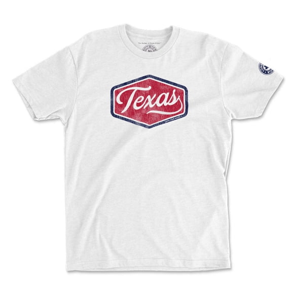 Lone Star Roots - Texas Patriotic Hex Patch T-Shirt