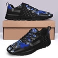 thumbnail image 4 of Cna American Flag Running Shoes Sneakers Mesh Black Size 7, 4 of 5