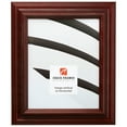 thumbnail image 1 of Craig Frames Wiltshire 262, 8x12 inch Picture Frame, Traditional Dark Cherry Red Solid Wood, 1 of 4
