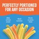 thumbnail image 5 of Veggie Straws Multi-Pack, Sea Salt and Zesty Ranch Flavor, Gluten-Free Chips, Individual Snacks, 0.75 Ounce Bag, 10-Pack, 5 of 5