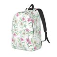 thumbnail image 1 of Balery Lilies Flowers Mochila Clásica Impresa Básica para Viaje, Mochila Escolar Resistente al Agua, Mochila de Lona con Correas Ajustables-Medium, 1 of 5