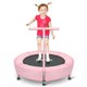 thumbnail image 1 of Trampolín BCAN Mini plegable de 91 cm con asa para 2 a 5 años, color rosa, 1 of 5