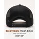 thumbnail image 3 of Gorra de béisbol Trucker Hat FURTALK de malla estructurada para hombre, 3 of 7