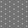thumbnail image 1 of Ahgly Company Indoor Square Patterned Dark Gray Area Rugs, 8' Square, 1 of 6