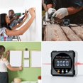 thumbnail image 2 of Digital Angle Finder with Electronic Square Inclinometer with -Light, Miter Protractor, Woodworking Measuring Tool, 2 of 4