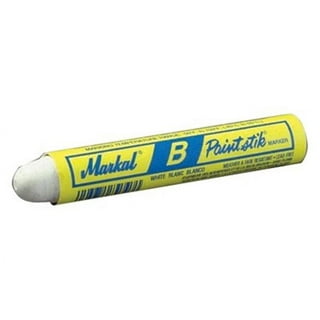 Markal 80221 B Paintstik Marker, 11/16 Diameter x 4-3/4 Length, Yellow