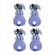 thumbnail image 4 of 16Pcs Easter Bunny Cutlery Bags Rabbit Flatware Holder Tableware Utensil Storage Bags for Home Party Tabletop, 4 of 4