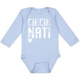 thumbnail image 3 of Inktastic Cincinnati, Ohio Distressed Font Boys or Girls Long Sleeve Baby Bodysuit, 3 of 5