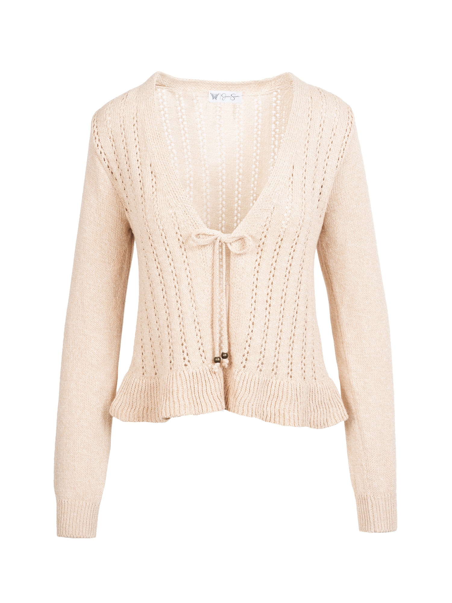 Jessica Simpson Women's Tana Tie Front Cardigan, Sizes XS-XL