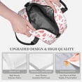 thumbnail image 5 of Hirioo Hearts for Crossbody Lunch Box for Women Men with Adjustable Shoulder Strap for School, Work and Travel, 5 of 9