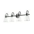 thumbnail image 3 of Millennium Lighting  Camellia 2/3/4 Light Vanity Fixture 4 Light - Matte Black, 3 of 5