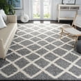 thumbnail image 1 of Safavieh Dallas Jerrie Geometric Shag Area Rug, 1 of 5