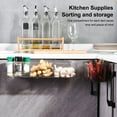 thumbnail image 2 of CNKOO Kitchen Storage Rack Compartments Transparent Bathroom Cabinet Door Seasoning Jar Container Sundries Holder Organizer, 2 of 9