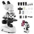 thumbnail image 1 of VEVOR Professional Binocular Compound Microscope Kit 40-2000X Magnification, 1 of 9