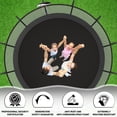 thumbnail image 3 of KOFUN Trampoline, 14FT Trampoline for Kids and Adult, Trampoline with Safety Enclosure Net, Ladder, Basketball Hoop, Outdoor Trampoline, 1400LBS Weight Capacity, No Gap Design, 3 of 8
