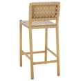 thumbnail image 6 of Safavieh Jeremiah Woven Leather Counter Stool in Tan / Natural, 6 of 10
