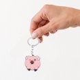 thumbnail image 2 of Key Ring Around Eerie Town Rocking Pig Necklace, 2 of 6