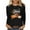 Black, variant on Womens Fashion Thanksgiving Shirts Pumpkin Graphic Printed Tees Blouses Casual Long Sleeve V Neck T Shirts Fall Tops 2025 White