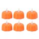thumbnail image 2 of Paquete de 6 velas LED de calabaza para Halloween, sin llama, que funcionan con pilas, para fiestas, bodas y cumpleaños, 2 of 8