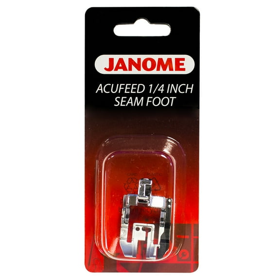 Janome Acufeed 1/4" Seam Foot for MC 7700, 6600P, Elna 740 and 720
