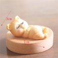 thumbnail image 2 of Juego de 5 piezas, decoraciones de dibujos animados para sala de estar, mesa y automóvil, adorables figuras de perros en miniatura de 3 x 7 cm, 2 of 2