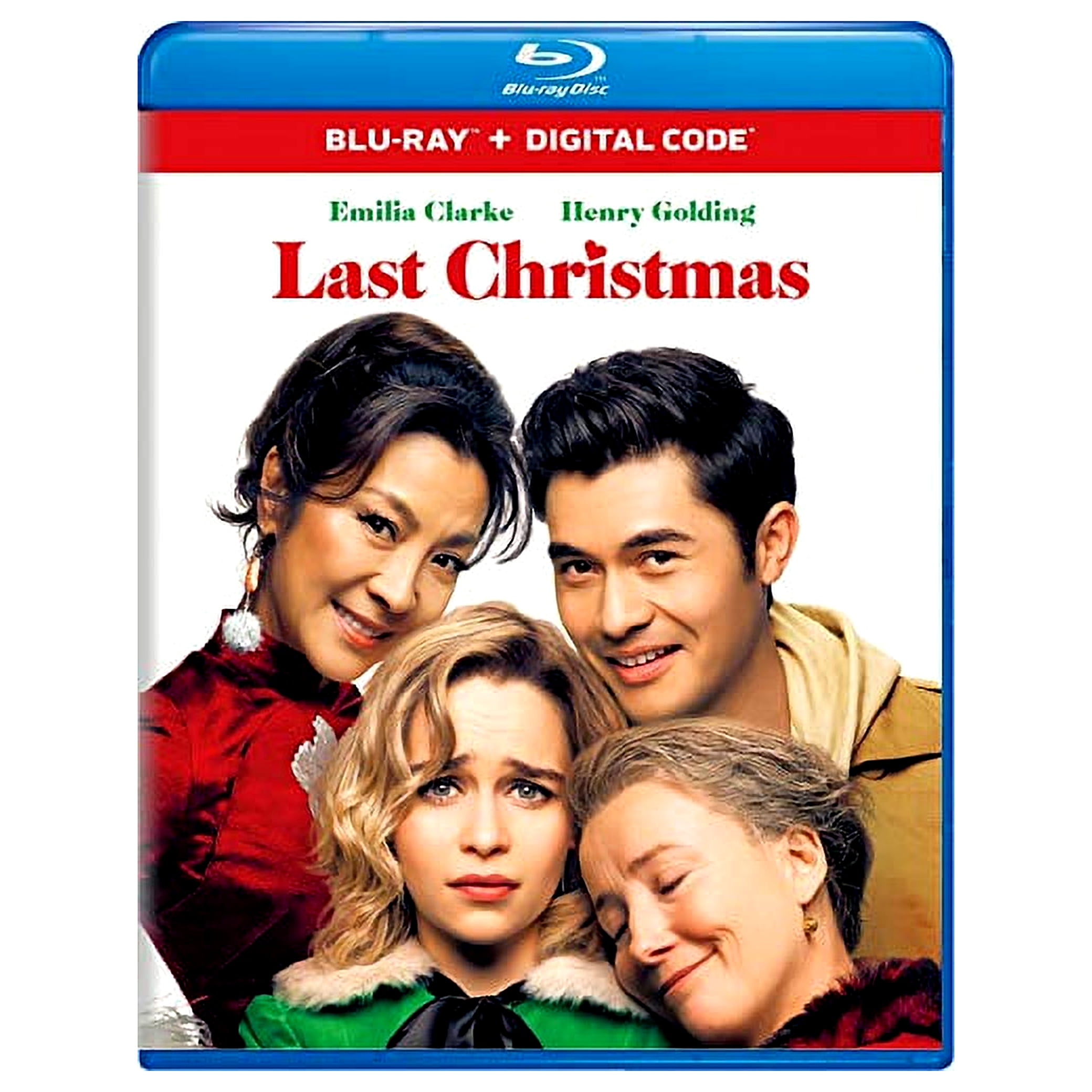 SDS, Last Christmas 2020 DVD, PG-13, Romantic Comedy, Emilia Clark