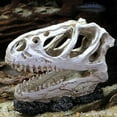 thumbnail image 4 of Aquarium Fish Tank Dinosaur Head Skull Ornament Resin Crafts Halloween Props Popular Science Tools, 4 of 5