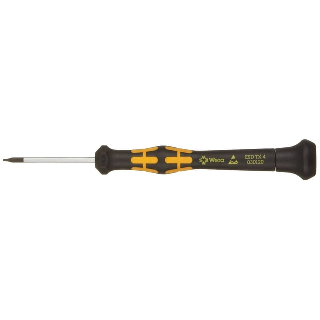 Destornillador Wera Kraftform ESD 1567 TX4 con hoja de 4 cm