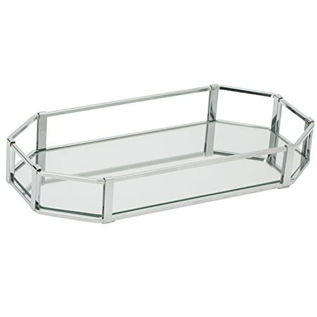 Home Details Mirrored Vanity Tray For, Mirrored Vanity Tray