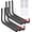 15inch, variant on 6 Pack Garage Hooks Heavy Duty, Utility Steel Hooks with EVA Padding, 4.56inch Wall Mount J Organizer Hanger for Bikes Kayak Garden Tool Hose Shelf