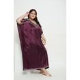 thumbnail image 6 of Oussum Plus Size Embroidered Kaftan Dresses for Women Long Solid Caftan Dress, 6 of 8