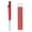 Red, variant on Musbetu Mechanical Carpenter Pencils with 6 Refill Construction Pencil with Built-in Sharpener Deep Hole Long Nib Marker Pen for Woodworking Architect Marking