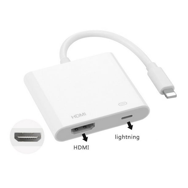 INECK® Adaptateur Lightning vers Digital AV TV HDMI Cable