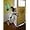 White, variant on Bow  Barrier 28” Café by Smart Retract: Retractable Door Barrier for Pets
