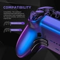 thumbnail image 5 of eXtremeRate Replacement Bottom Shell Case for Xbox Elite Series 2 Controller, Chameleon Purple Blue Back Housing Shell Cover for Xbox Elite Series 2 Core Controller Model 1797, 5 of 9