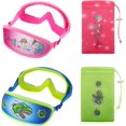 thumbnail image 1 of Kids Swim Goggles Age 3-8,Child Goggles No Hair Pull,Wide Swimming Mask Boys/Girls, 1 of 5