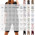 thumbnail image 3 of Dianli Gifts Two Piece Sets for Women Summer Casual Two Piece Set Short Sleeve Shirt and Shorts Lounge Outfit for Everyday Wear Brown L, 3 of 8
