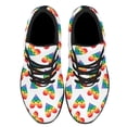 thumbnail image 2 of Rainbow Shoes, Unisex Fashion LGBT Sneakers for Men Women Black Size 9.5, 2 of 7