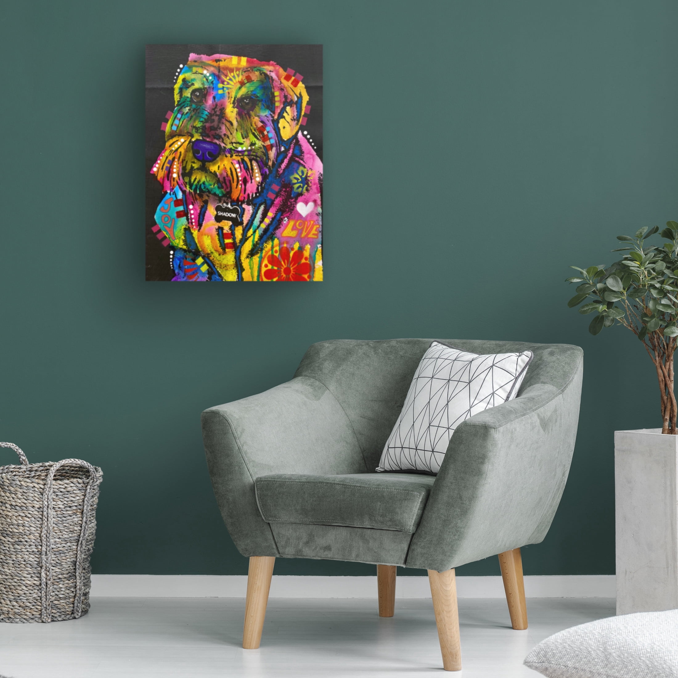 Canvas Wall Art - Dean Russo 'I Always Be Right Behind You' Wall Art for Living Room, Bedroom, or Office Décor by Trademark Fine Art - 14 x 19 Inches