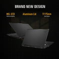 thumbnail image 4 of ASUS TUF Dash 15 (2022) Gaming Laptop, 15.6” 144Hz FHD Display, Intel Core i5 12450H, GeForce RTX 3050 Ti, 8GB DDR5, 512GB PCIe SSD, Thunderbolt 4, Wi-Fi 6, Windows 11 Home, Off Black, FX517ZE-RS51, 4 of 5