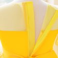 thumbnail image 7 of Easter Dresses Summer Western Style Cute Summer Dresses for Girls Casual Spring Dress (Yellow,5-6 Years), 7 of 7
