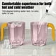 thumbnail image 4 of Cepillo de dientes y taza de enjuague bucal | Vaso de enjuague de baño de plástico duradero Blanco, Verde, Rosa, Gris | 10,5x8,5cm | Fácil de limpiar, diseño engrosado, uso múltiple, 4 of 6