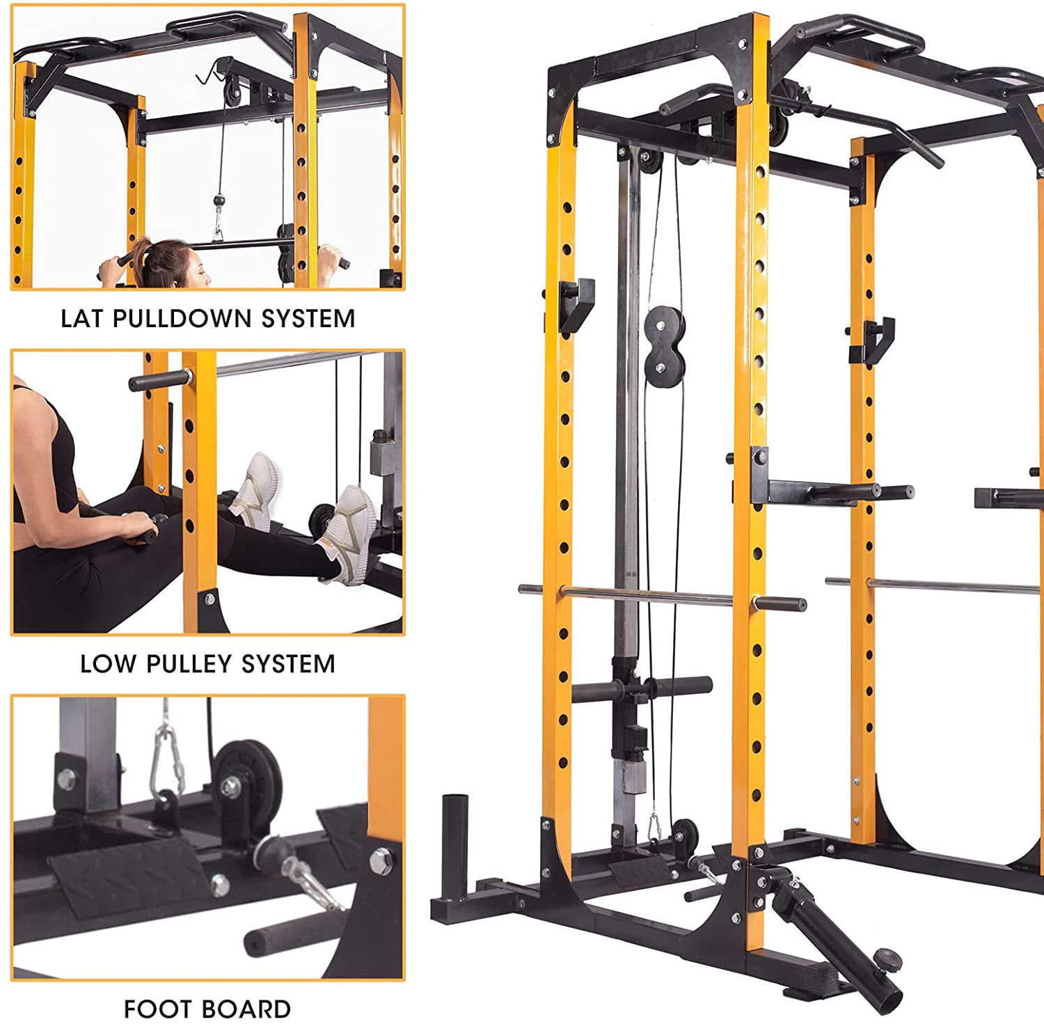 6 Day The Rack Workout Station for Beginner