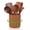Brown, variant on Tzdxfgl 360° Rotating Wooden Kitchen Utensil Holder, 6.5'' Large Countertop Silverware Organizer, Brown