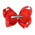 thumbnail image 5 of NOGIS Red Bows for Girls,6PCS Hand-made Grosgrain Ribbon Hair Bows Alligator Clips Hair Accessories for Little Teen Toddler Girls Kids, 5 of 7