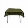 thumbnail image 3 of LA Linen TCpop52x52-OliveP21 Nappe Carrée en Popeline de Polyester Olive - 52 x 52 Po., 3 of 4
