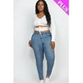 thumbnail image 4 of Plus Size Drawstring Ruched Cutout Crop Top, 4 of 4